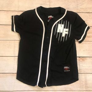 Vintage No Fear Baseball Jersey Style Shirt